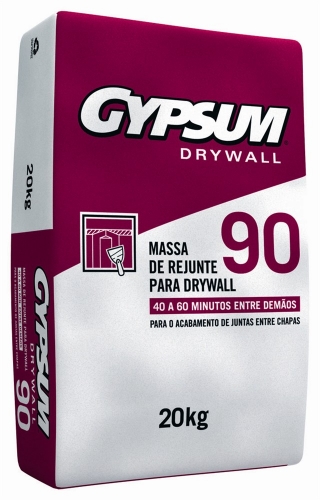 Massa em pó 20Kg Gypsum